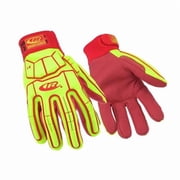 Impact Gloves,L,Synthetic Leather,PR 169-10
