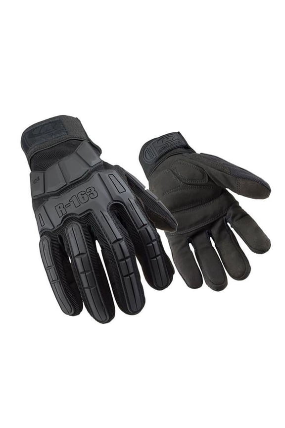Ringers Gloves Impact Resistant Gloves,Black,M,PR 163