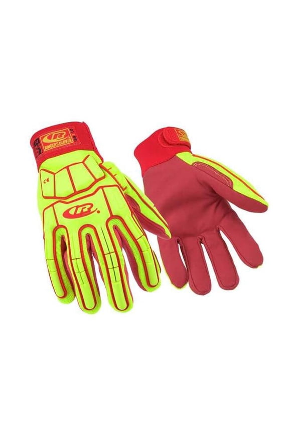 Impact Gloves,Synthetic Leather,PR 169-08