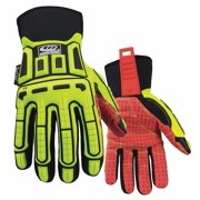 Gants De Protection Ringers Gloves 297G-12 - Taille 2XL, Coupe A3, Haute Visibilité
