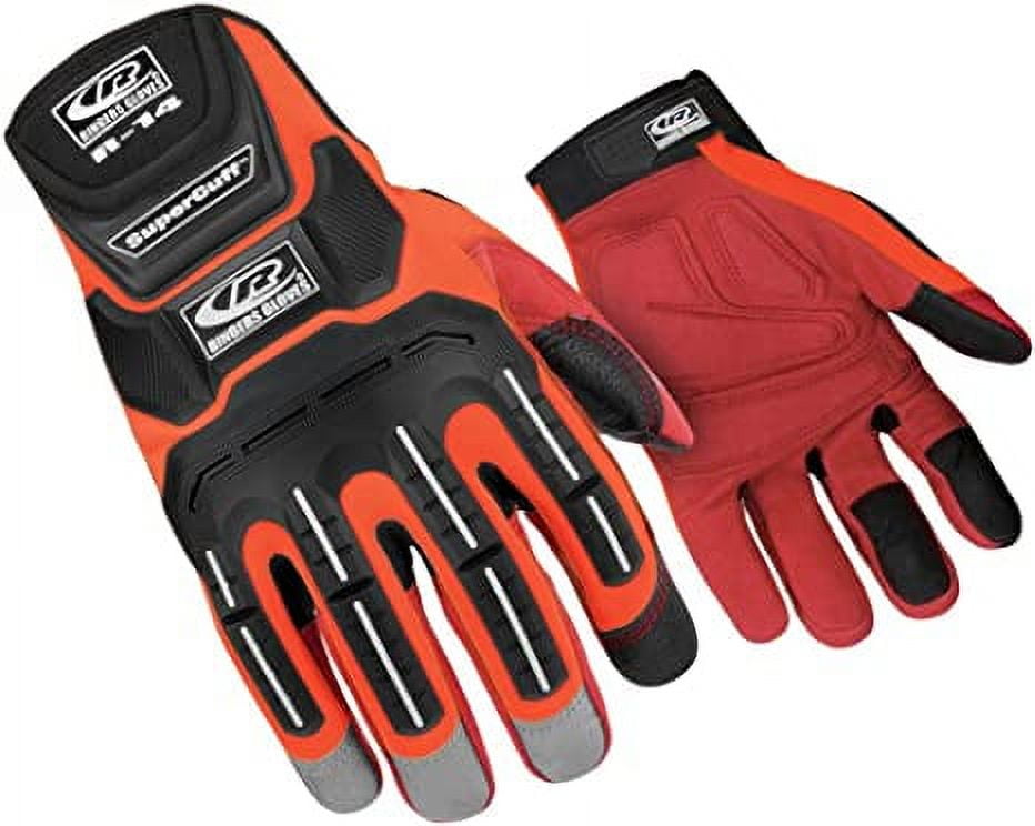 Ringers Gloves R14 Mechanics Orange S