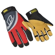 Ringers Rope Rescue Gloves, Black/Red, XL