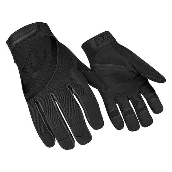 Ringers R-353 Rope Gloves - Padded Channel, Synthetic Leather Palm - Mining, Oil & Gas, Search & Rescue - Size 10, 1 Pair