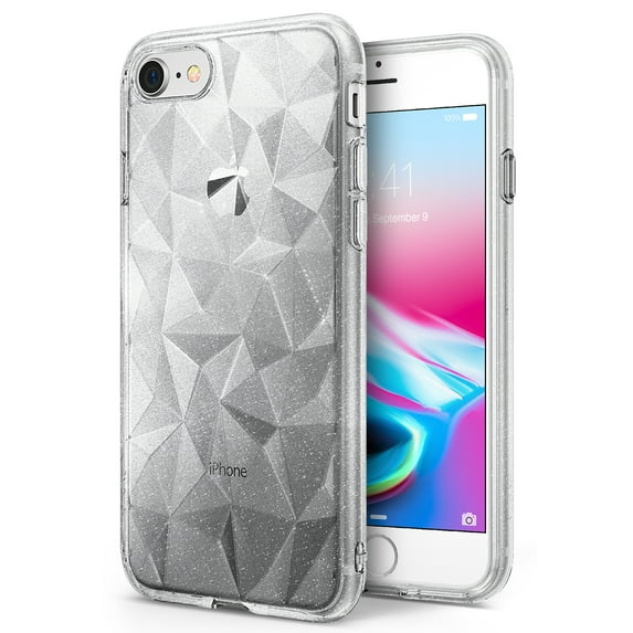 Ringke AIR PRISM GLITTER Case, 3D Vogue Design Case for Apple iPhone 7 Glitter Clear