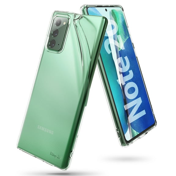 Ringke Air Case Compatible with Samsung Galaxy Note 20, Lightweight & Thin Flexible TPU Scratch Resistant Cover - Clear
