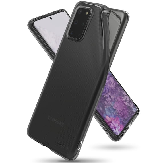 Ringke Air Case Compatible with Samsung Galaxy S20 Plus, Lightweight & Thin Flexible TPU Scratch Resistant Cover - Smoke Black