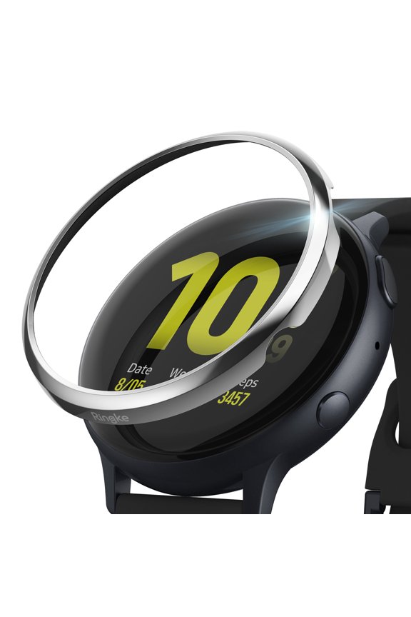 Bezel Styling Cover for Galaxy Watch Active 2 (44mm) - Glossy Silver (GW-A2-44-01)