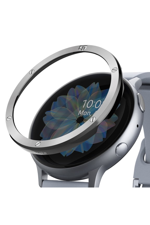 Bezel Styling Made for Galaxy Watch Active 2 (44mm) Case - Silver (GW-A2-44-40)