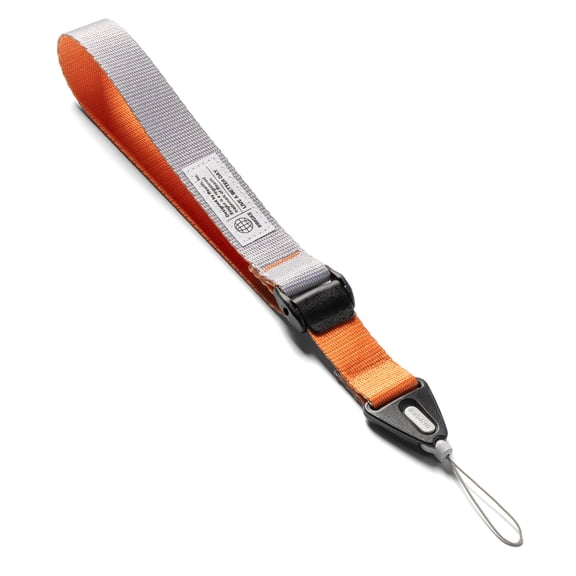 Ringke Cam Buckle [One Touch Secure Lock] Hand Strap for Phone Case, Camera & ID, Durable Perfect Fit Strap - Ash Orange