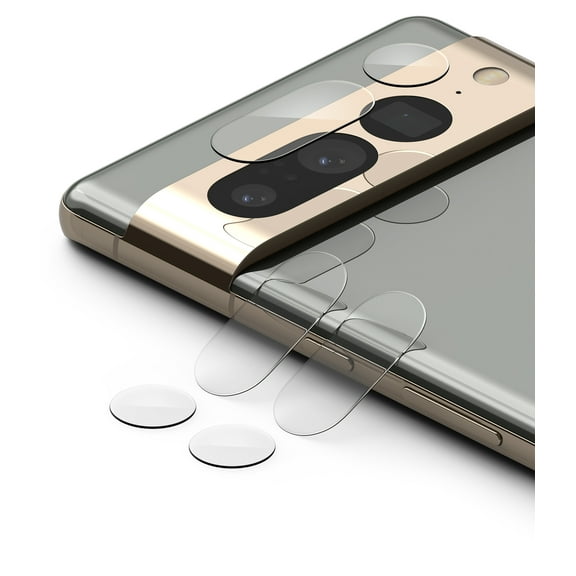 Ringke Camera Glass [3 Pack/Multi-Layer Protection] Compatible with Google Pixel 7 Pro Camera Lens Protector, Tempered Glass Camera Cover