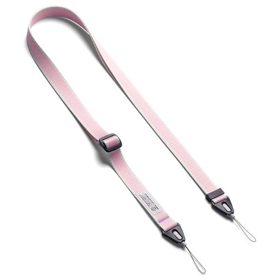 Ringke Design Shoulder Strap [Adjustable Length] for Camera and Phone Strap, Designed For iPhone 17 Case Adjustable Sturdy Universal Crossbody Strap - Stripe Pink