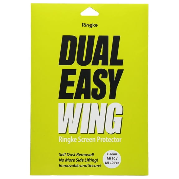 Ringke Dual Easy Wing Screen Protector for Xiaomi Mi 10/Mi 10 Pro - 2 Pack