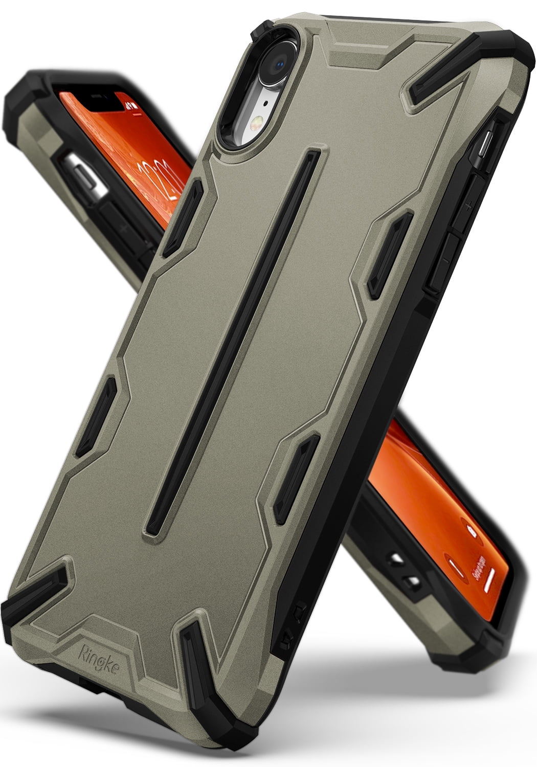 Ringke Dual-X Case Compatible with iPhone XR, Double Layer Heavy