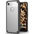 thumbnail image 1 of Ringke Fusion Case Compatible with Google Pixel 3XL, Transparent Drop Protection Case - Smoke Black, 1 of 7
