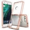 thumbnail image 1 of Ringke Fusion Case Compatible with Google Pixel XL, Transparent PC Back TPU Bumper Drop Protection Phone Cover - Rose Gold, 1 of 1