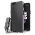 thumbnail image 1 of Ringke Fusion Case Compatible with OnePlus 5, Transparent PC Back TPU Bumper Drop Protection Phone Cover - Clear, 1 of 8