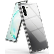 Ringke Fusion Case Compatible with Samsung Galaxy Note 10, Transparent PC Back TPU Bumper Drop Protection Phone Cover - Clear