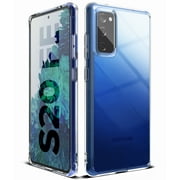 Ringke Fusion Case Compatible with Samsung Galaxy S20 FE, Transparent PC Back TPU Bumper Drop Protection Phone Cover - Clear