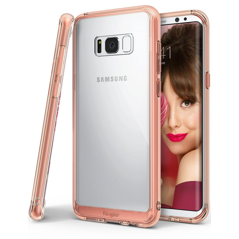 Ringke Fusion Case for Samsung Galaxy S8 Plus, Clear PC Back TPU