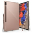 thumbnail image 1 of Ringke Fusion Compatible with Samsung Galaxy Tab S8 Plus / S7 Plus Case, Transparent PC Back TPU Bumper Drop Protection - Clear, 1 of 9