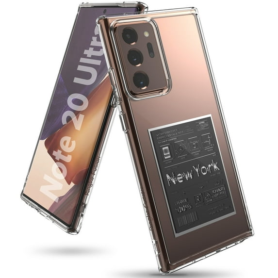Ringke Fusion Design Case Compatible with Samsung Galaxy Note 20 Ultra - New York : Label