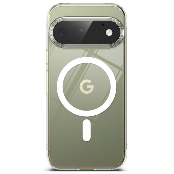Ringke Fusion Magnetic Google Pixel 11 Pro Case, Pixelsnap / MagSafe Cover, Slim Anti-Yeloowing Clear, PC + TPU, Shockproof Bumper, UV-Coated Scratch-Resistant - Clear