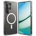 thumbnail image 1 of Ringke Fusion Magnetic Matte for Galaxy S25 Ultra Case, Compatible with Magnetic Anti-fingerprint Translucent Coating Slim Lightweight Protective Hybrid Cover - Matte Clear, 1 of 11