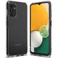 thumbnail image 1 of Ringke Fusion Matte Case Compatible with Samsung Galaxy A13 5G, Translucent PC Back TPU Bumper Drop Protection Phone Cover - Clear, 1 of 9
