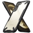 thumbnail image 1 of Ringke Fusion-X [Anti-Scratch Dual Coating] Compatible with Samsung Galaxy S23 5G Case, Augmented Bumper Clear Hard Back Heavy Duty Shockproof Advanced Protective Cover - Black, 1 of 9
