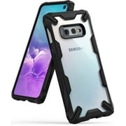 Ringke Fusion-X Case Compatible with Samsung Galaxy S10e, Transparent Hard Back Shockproof Advanced Bumper Cover - Black
