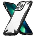 thumbnail image 1 of Ringke Fusion-X Case Compatible with iPhone 13 Pro Max, Shockproof Advanced Bumper Case - Black, 1 of 9