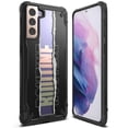 thumbnail image 1 of Ringke Fusion-X Design Case Compatible with Samsung Galaxy S21, Designed Hard Back Shockproof Advanced Bumper Cover - Routine, 1 of 8