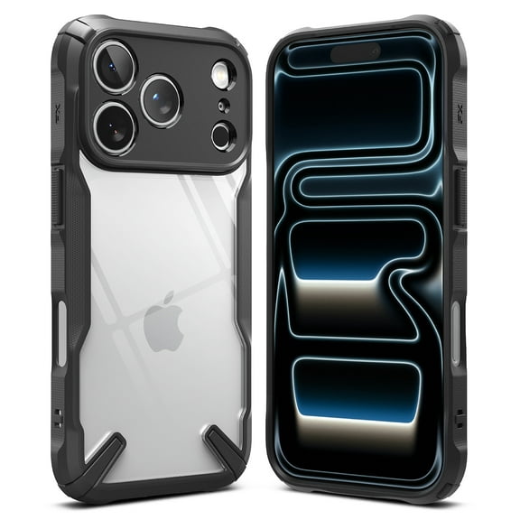 Ringke Fusion-X [Enhanced Grip] for iPhone 17 Pro Max Case, Heavy-Duty Rugged Protective Cover - Black