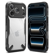 Ringke Fusion-X [Enhanced Grip] for iPhone 17 Pro Max Case, Heavy-Duty Rugged Protective Cover - Black