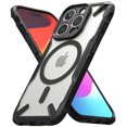 thumbnail image 1 of Ringke Fusion-X Magnetic [Compatible with MagSafe] Designed for iPhone 15 Pro Case, Anti-Fingerprint Rugged Shockproof Protective Phone Cover - Matte Black, 1 of 11