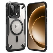 Ringke Fusion-X Magnetic [Enhanced Grip] for OnePlus 15 Case, Heavy-Duty Rugged Cover Compatible with MagSafe - Magnetic Black