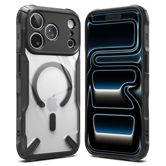 Ringke Fusion-X Magnetic iPhone 18 Pro MagSafe Case, Camera Control Button Cover, Non-Slip Grip, Rugged Heavy-Duty Bumper, Precise Cutouts, Wireless Charging - Black