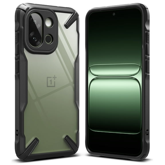 Ringke Fusion-X [Precise Camera Cutouts] for OnePlus 13s Case, Heavy-Duty Rugged Enhanced Grip Protective Cover - Black
