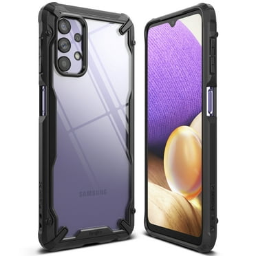 Ringke Fusion-x Case Compatible with Samsung Galaxy A32 5G, Shockproof Advanced Bumper - Black