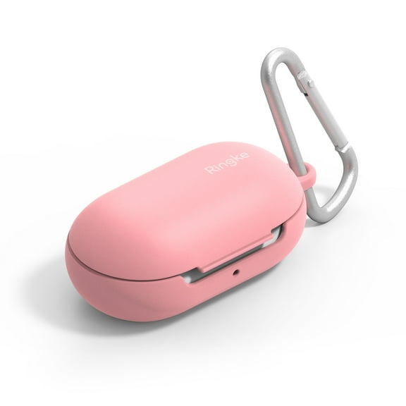 Ringke Galaxy Buds Case with Carabiner for Galaxy Buds Plus (2020), Galaxy Buds (2019) - Pink
