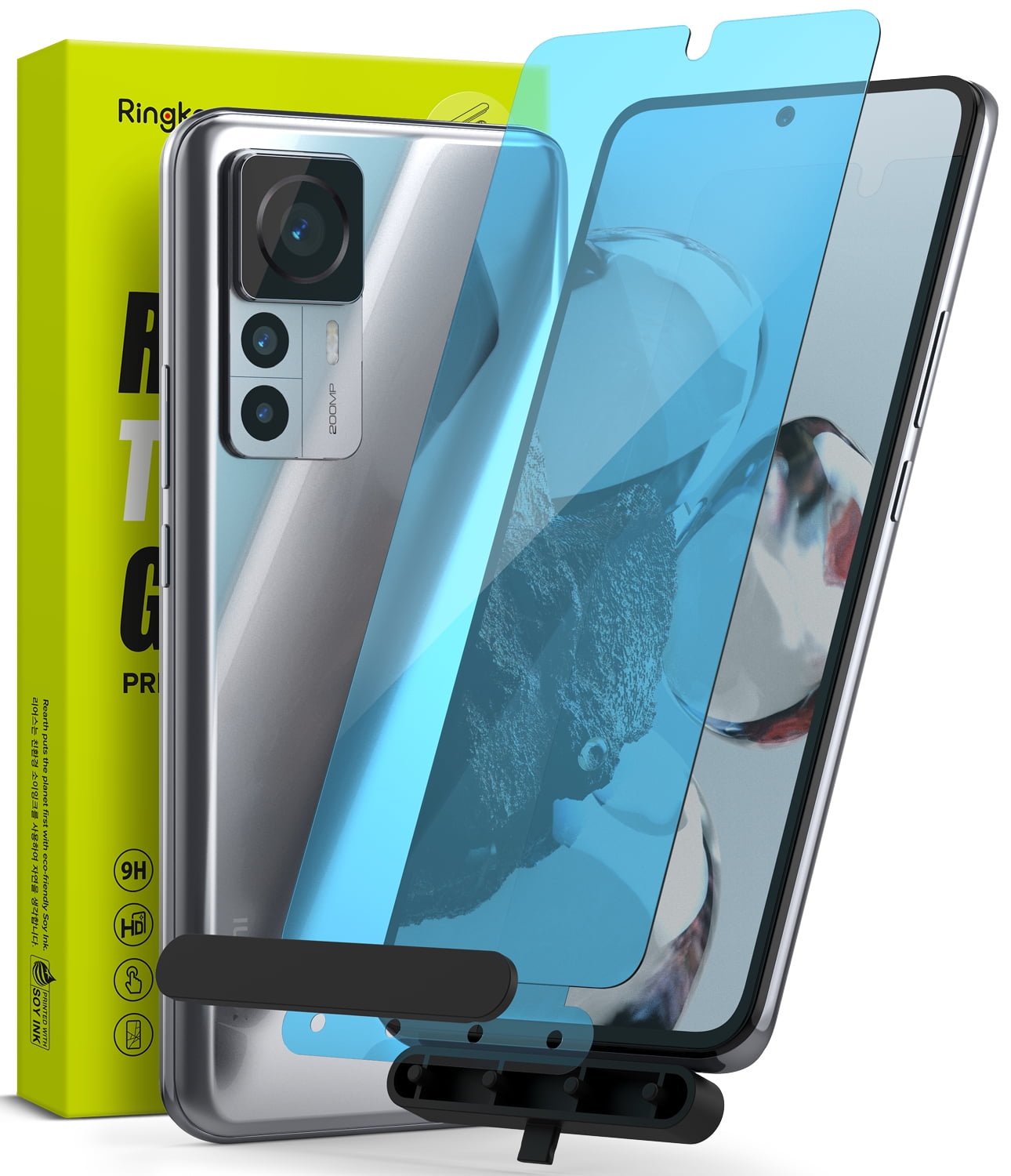 Ringke Glass [Shatterproof Coverage] Compatible with Xiaomi 12T Screen ...