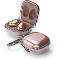 thumbnail image 1 of Ringke Hinge Compatible with Samsung Galaxy Buds 2 Case / Galaxy Buds Pro Case / Galaxy Buds Live Case, Transparent Hard Shell Protective Cover with Keychain Carabiner - Clear, 1 of 11