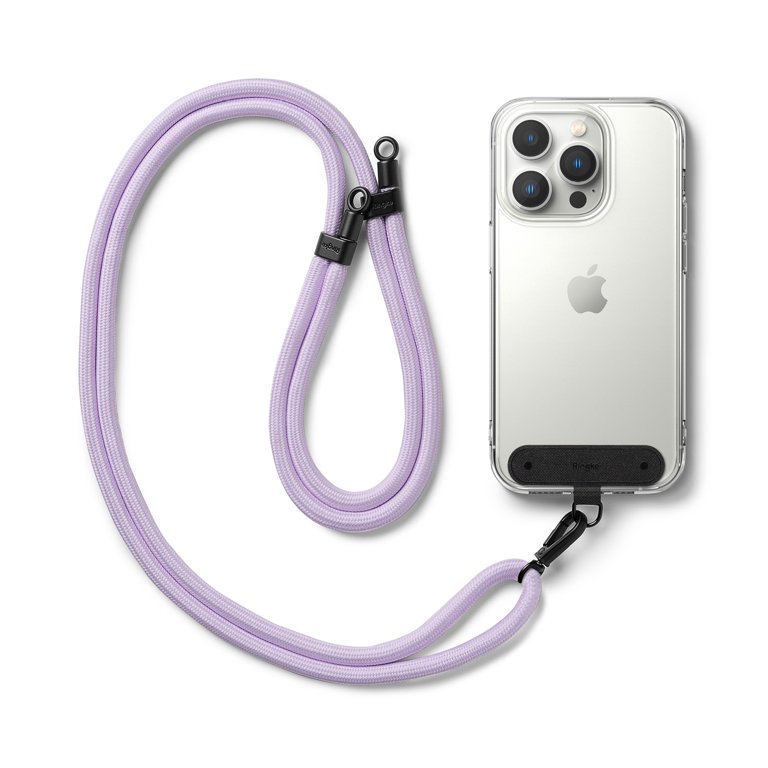 Cordino Universale Per Telefono A Tracolla Regolabile - Antismarrimento In Nylon, Adatto A Tutti Gli Smartphone, Colori Vari (Nero, Verde, Viola, Rosso...) - 6