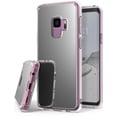 thumbnail image 1 of Ringke Mirror Case Compatible with Samsung Galaxy S9, Bright Reflection Mirror Back Cover - Silver, 1 of 10