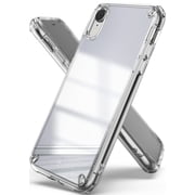 Ringke Mirror Case Compatible with iPhone XR, Bright Reflection Radiant Luxury Mirror Back Cover - Silver