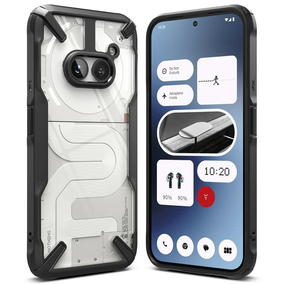 Ringke Nothing Phone (2a) / (2a) Plus Fusion-X Hybrid Heavy Duty Lightwegit Case - Black