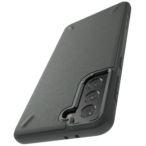 Ringke Onyx Case Compatible with Samsung Galaxy S21 Plus, Tough Rugged TPU Heavy Duty Protective Cover - Dark Gray