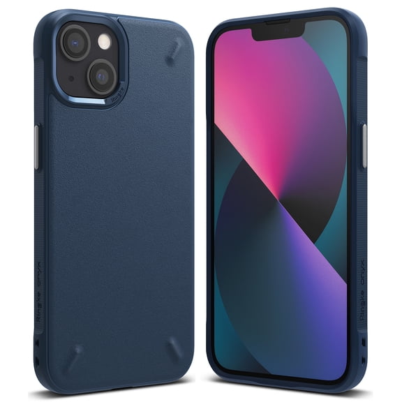 Ringke Onyx Case Compatible with iPhone 13 Mini, Tough Rugged Heavy Duty Protective Cover - Navy