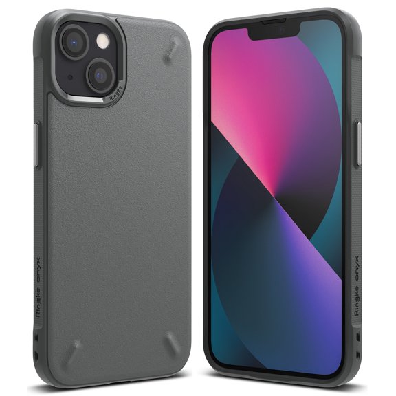 Ringke Onyx Case Compatible with iPhone 13 mini, Tough Rugged TPU Heavy Duty Protective Cover - Dark Gray