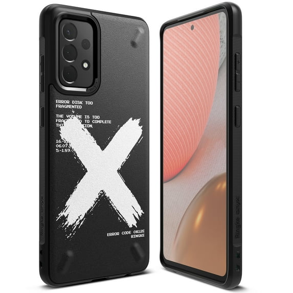 Ringke Onyx Design Case Compatible with Samsung Galaxy A72, Tough Rugged TPU Heavy Duty Design Back Cover - X